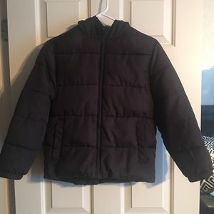 Black puffer Jacket